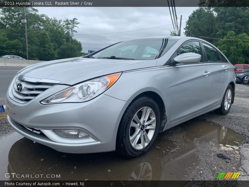 Radiant Silver / Gray 2013 Hyundai Sonata GLS