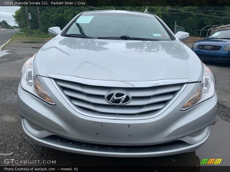 Radiant Silver / Gray 2013 Hyundai Sonata GLS