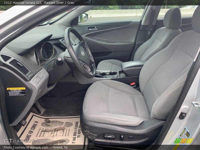 Radiant Silver / Gray 2013 Hyundai Sonata GLS