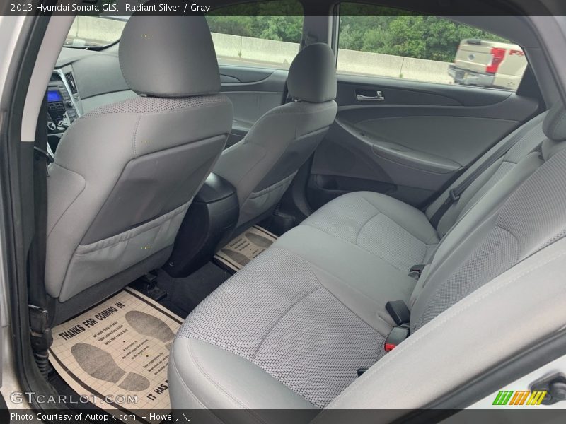 Radiant Silver / Gray 2013 Hyundai Sonata GLS