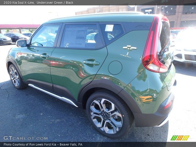 Undercover Green / Black 2020 Kia Soul X-Line