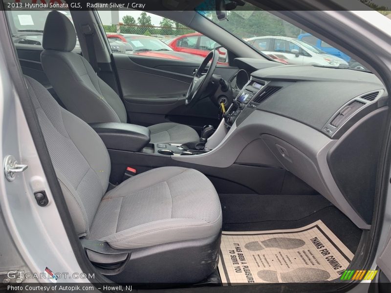 Radiant Silver / Gray 2013 Hyundai Sonata GLS