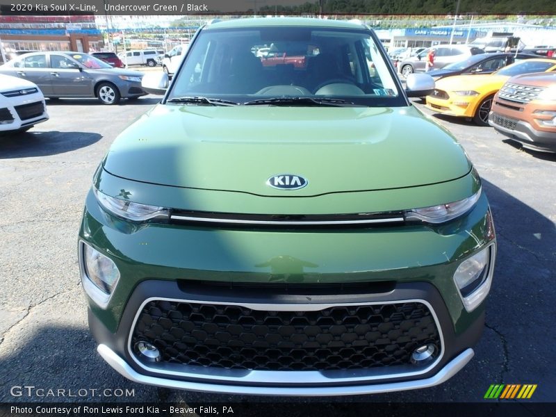 Undercover Green / Black 2020 Kia Soul X-Line