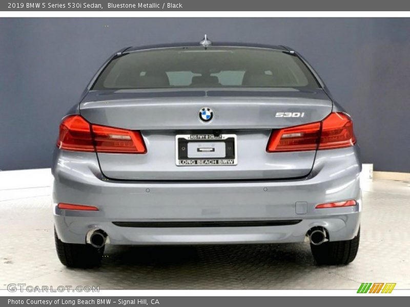 Bluestone Metallic / Black 2019 BMW 5 Series 530i Sedan