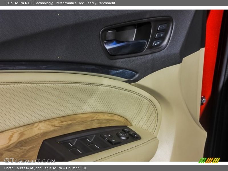 Performance Red Pearl / Parchment 2019 Acura MDX Technology