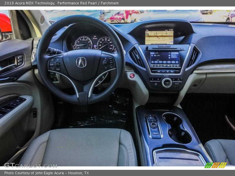 Performance Red Pearl / Parchment 2019 Acura MDX Technology