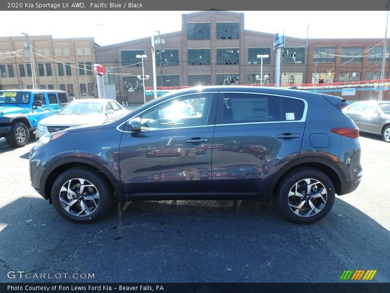 Pacific Blue / Black 2020 Kia Sportage LX AWD