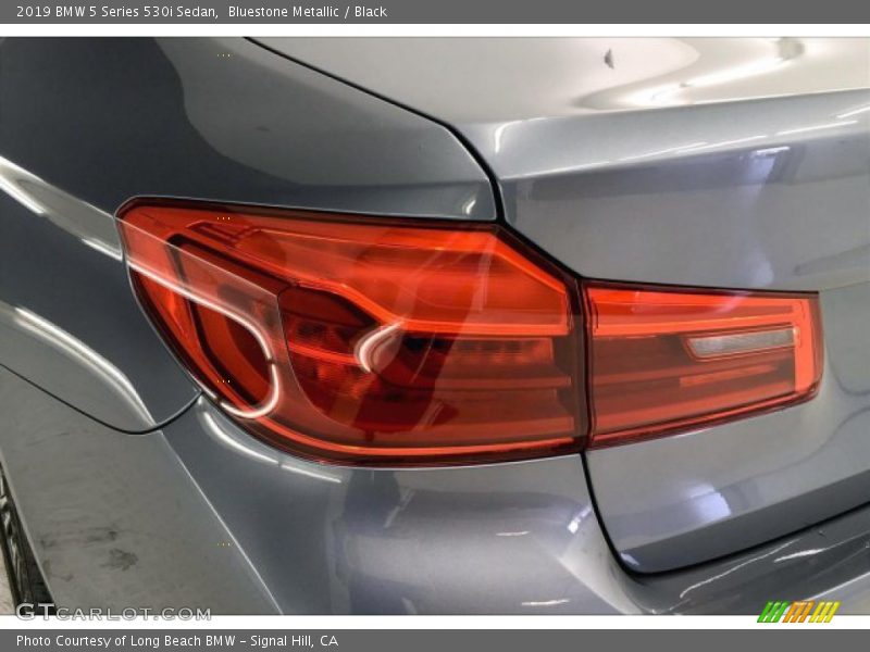 Bluestone Metallic / Black 2019 BMW 5 Series 530i Sedan