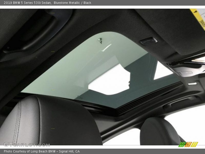 Bluestone Metallic / Black 2019 BMW 5 Series 530i Sedan