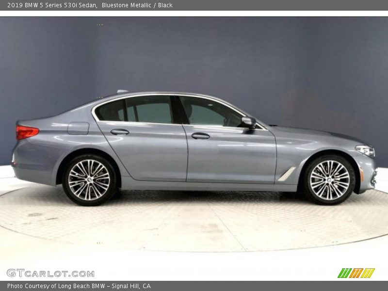 Bluestone Metallic / Black 2019 BMW 5 Series 530i Sedan