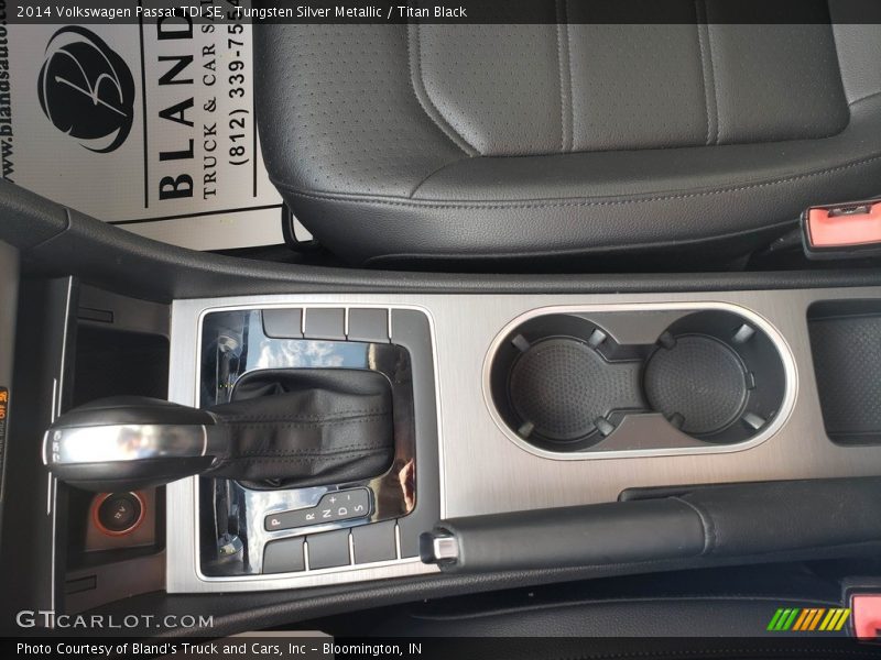 Tungsten Silver Metallic / Titan Black 2014 Volkswagen Passat TDI SE