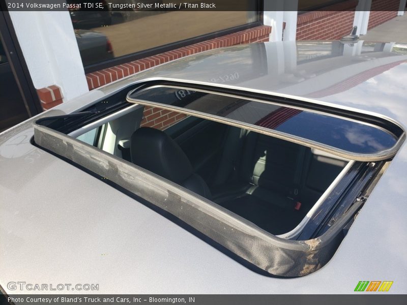 Tungsten Silver Metallic / Titan Black 2014 Volkswagen Passat TDI SE