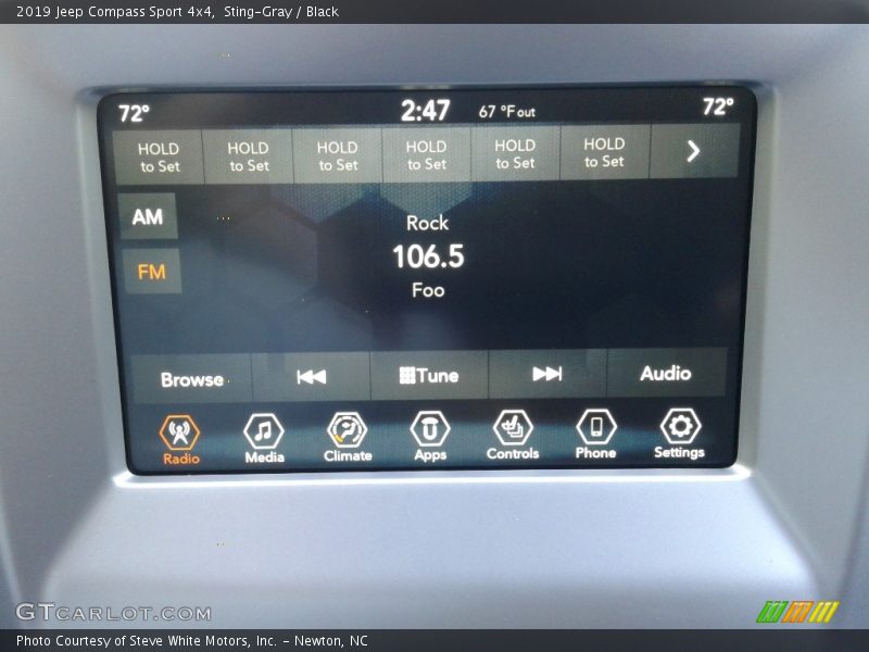Sting-Gray / Black 2019 Jeep Compass Sport 4x4