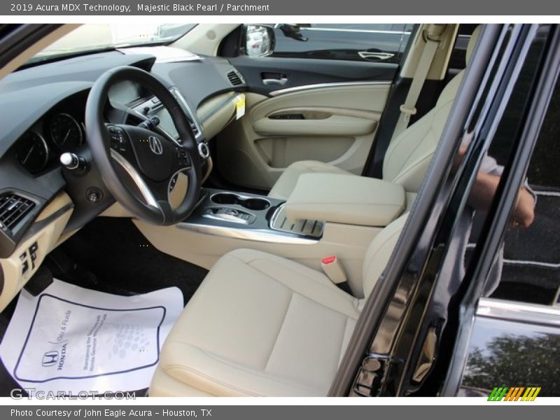 Majestic Black Pearl / Parchment 2019 Acura MDX Technology