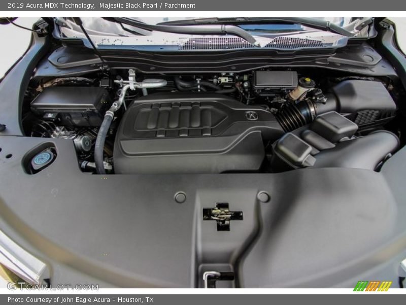 Majestic Black Pearl / Parchment 2019 Acura MDX Technology
