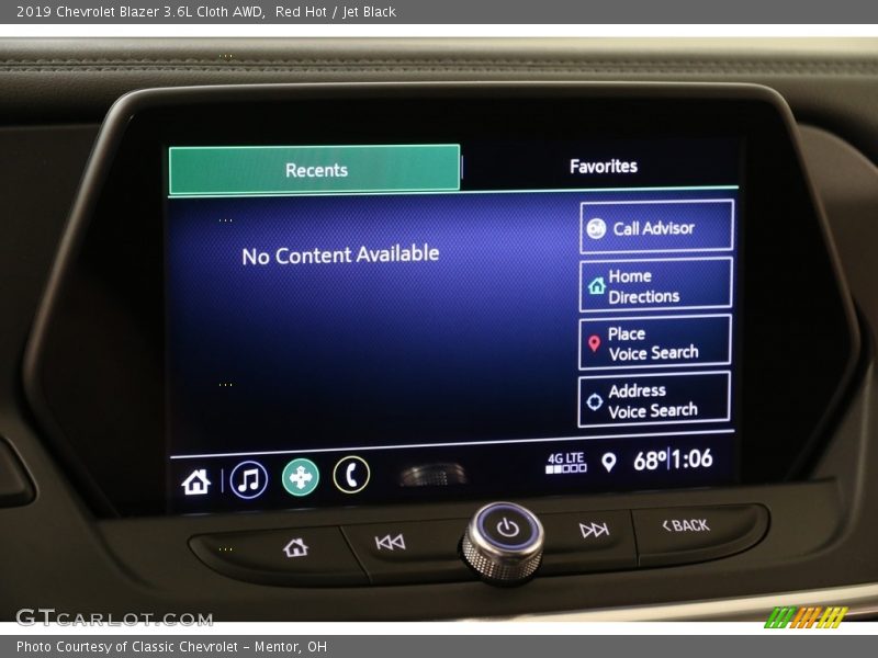 Red Hot / Jet Black 2019 Chevrolet Blazer 3.6L Cloth AWD