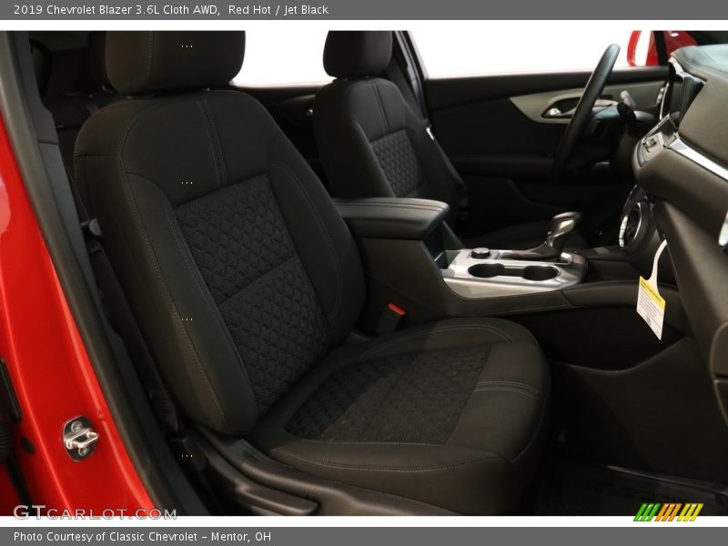 Red Hot / Jet Black 2019 Chevrolet Blazer 3.6L Cloth AWD