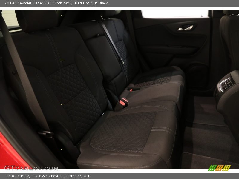 Red Hot / Jet Black 2019 Chevrolet Blazer 3.6L Cloth AWD