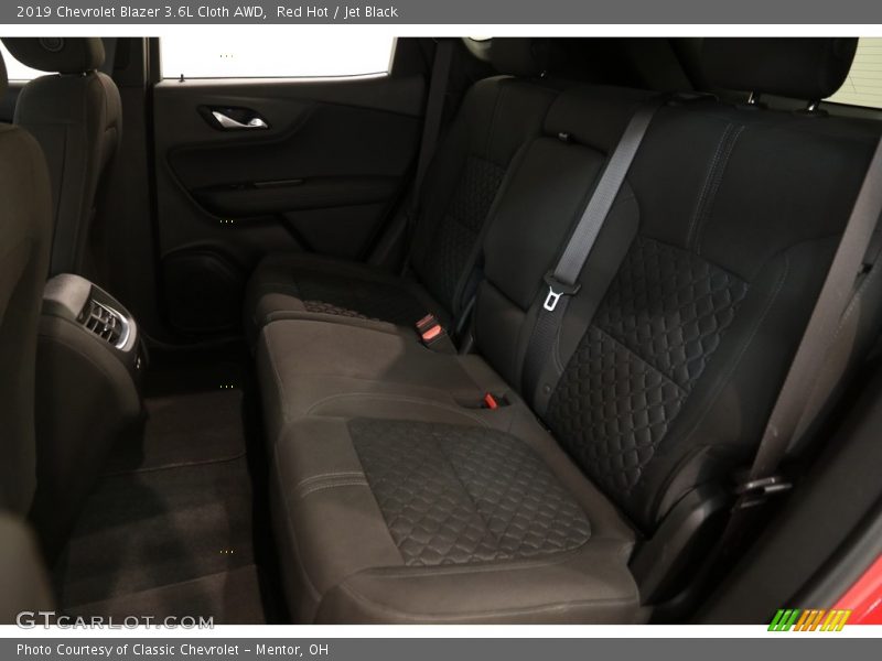 Red Hot / Jet Black 2019 Chevrolet Blazer 3.6L Cloth AWD