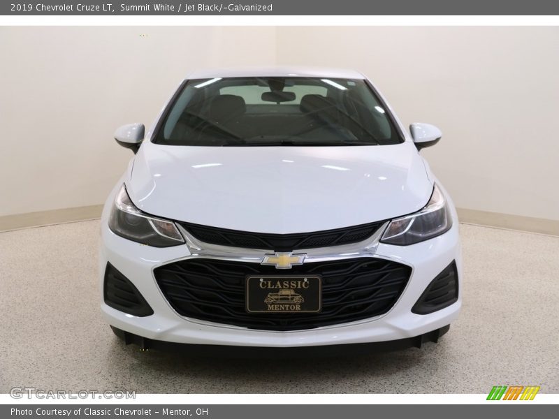 Summit White / Jet Black/­Galvanized 2019 Chevrolet Cruze LT