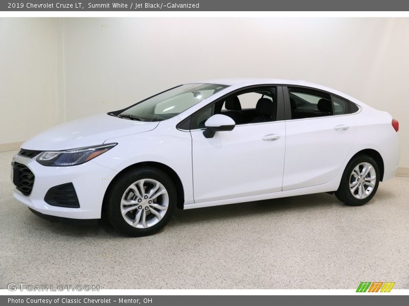 Summit White / Jet Black/­Galvanized 2019 Chevrolet Cruze LT