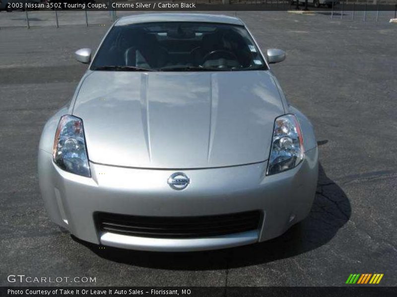 Chrome Silver / Carbon Black 2003 Nissan 350Z Touring Coupe
