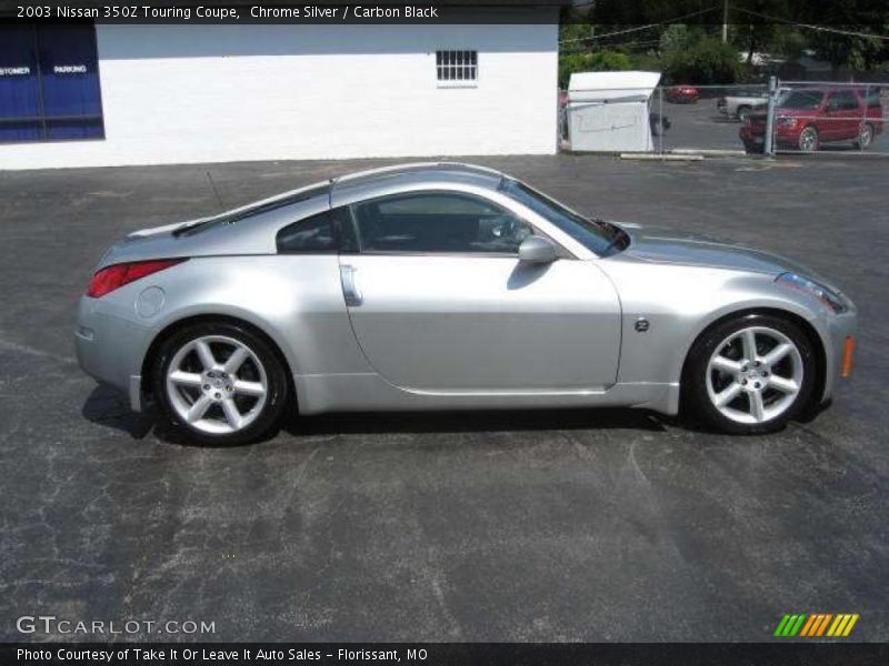 Chrome Silver / Carbon Black 2003 Nissan 350Z Touring Coupe