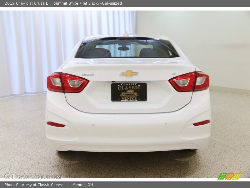 Summit White / Jet Black/­Galvanized 2019 Chevrolet Cruze LT