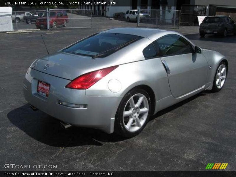 Chrome Silver / Carbon Black 2003 Nissan 350Z Touring Coupe