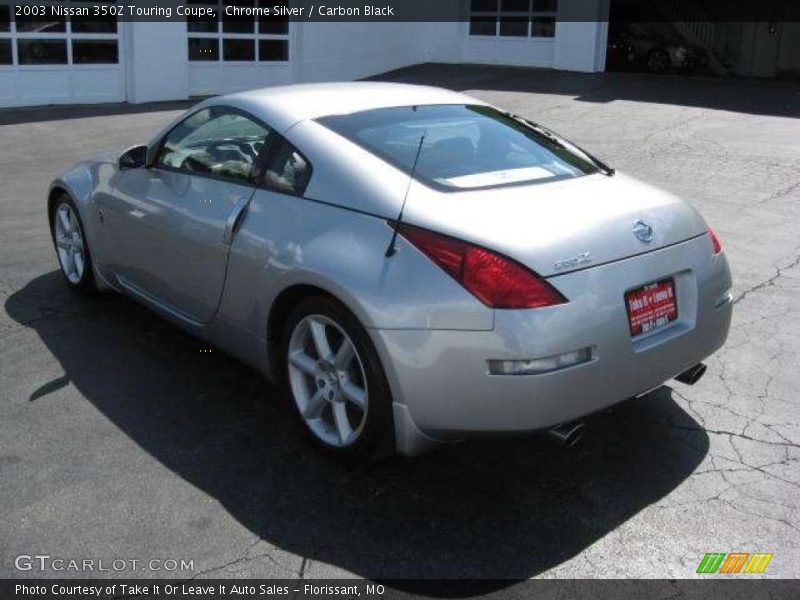 Chrome Silver / Carbon Black 2003 Nissan 350Z Touring Coupe