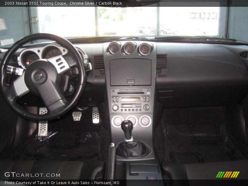 Chrome Silver / Carbon Black 2003 Nissan 350Z Touring Coupe