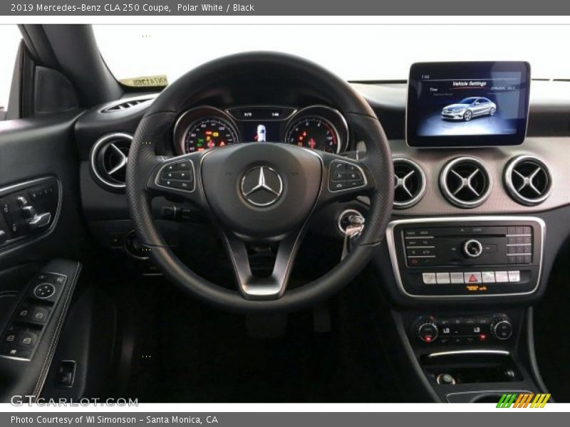 Polar White / Black 2019 Mercedes-Benz CLA 250 Coupe