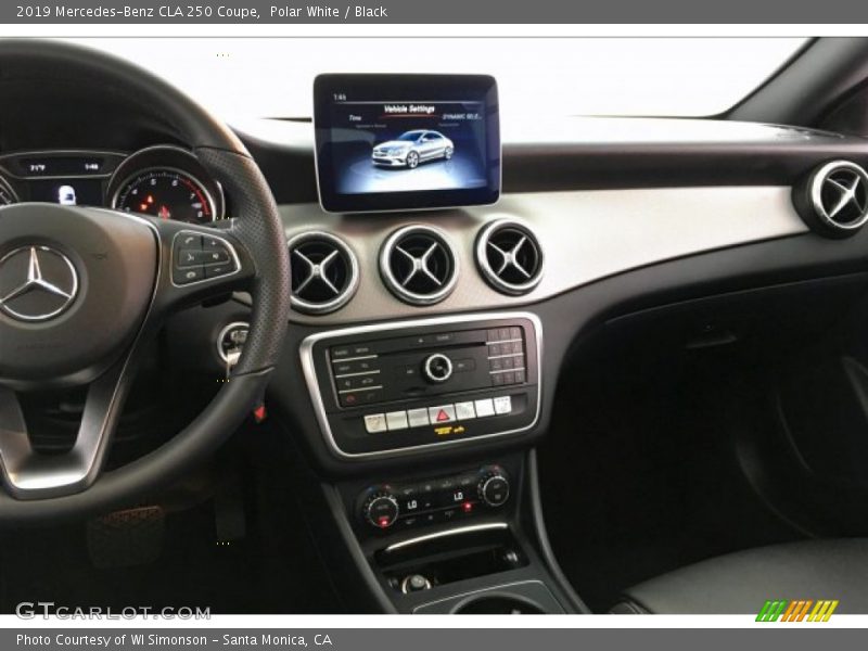 Polar White / Black 2019 Mercedes-Benz CLA 250 Coupe