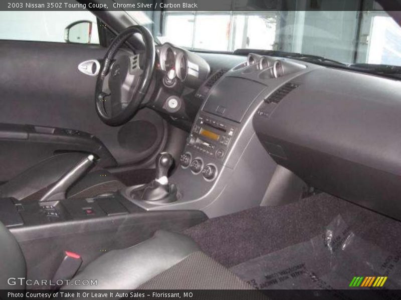 Chrome Silver / Carbon Black 2003 Nissan 350Z Touring Coupe