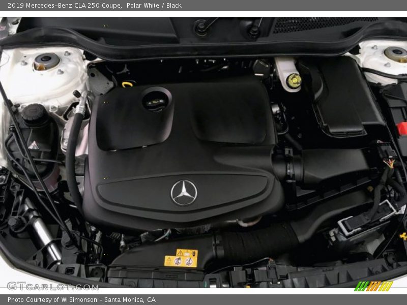 Polar White / Black 2019 Mercedes-Benz CLA 250 Coupe