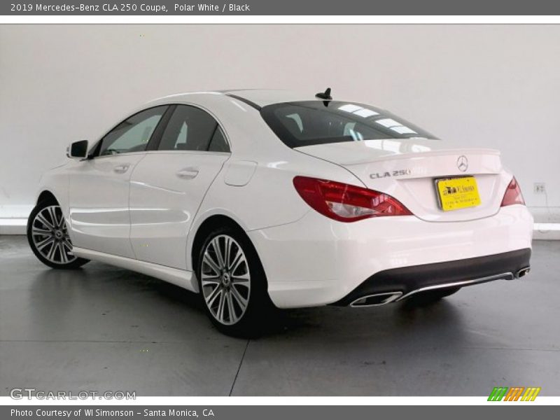 Polar White / Black 2019 Mercedes-Benz CLA 250 Coupe