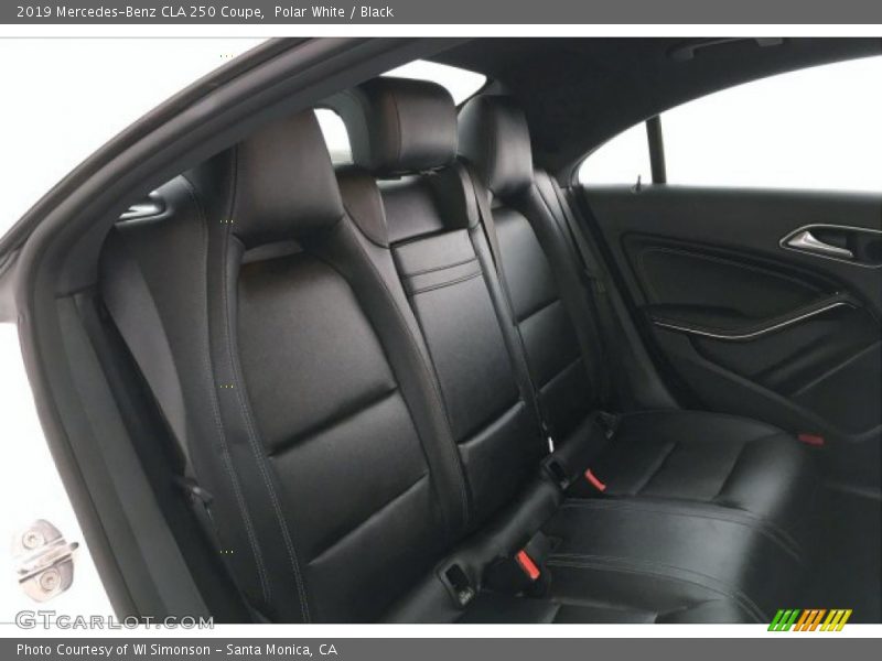 Polar White / Black 2019 Mercedes-Benz CLA 250 Coupe