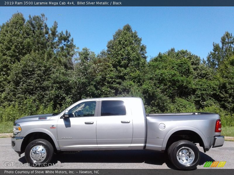  2019 3500 Laramie Mega Cab 4x4 Billet Silver Metallic