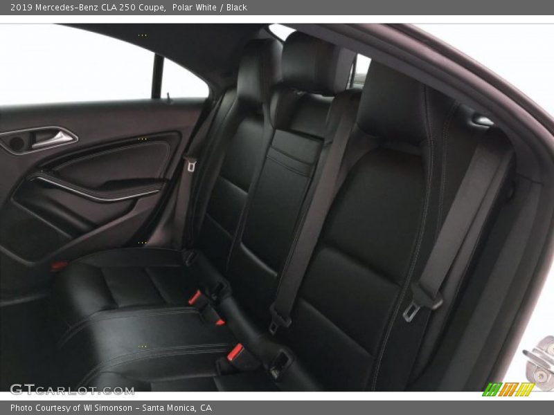 Polar White / Black 2019 Mercedes-Benz CLA 250 Coupe