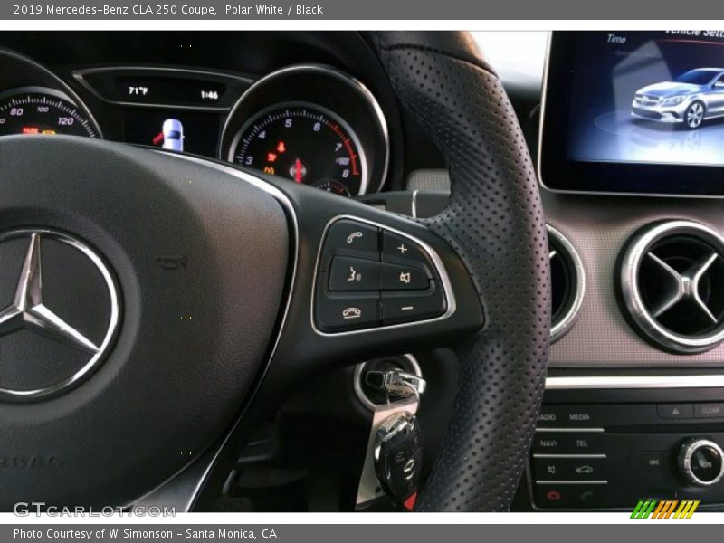 Polar White / Black 2019 Mercedes-Benz CLA 250 Coupe