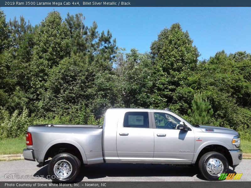 2019 3500 Laramie Mega Cab 4x4 Billet Silver Metallic