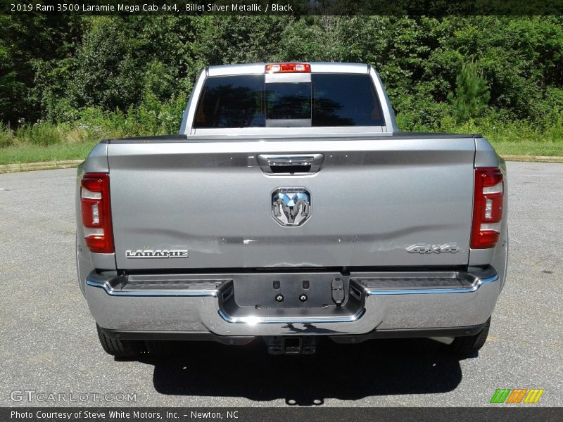 Billet Silver Metallic / Black 2019 Ram 3500 Laramie Mega Cab 4x4