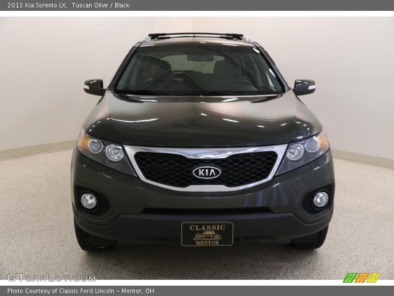 Tuscan Olive / Black 2013 Kia Sorento LX