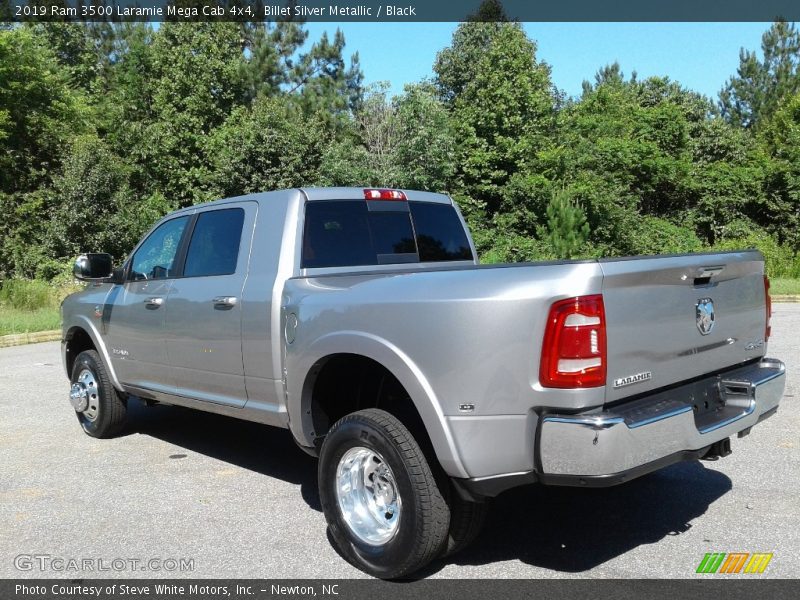 Billet Silver Metallic / Black 2019 Ram 3500 Laramie Mega Cab 4x4