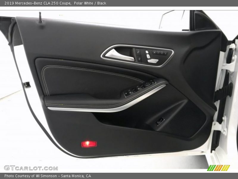 Polar White / Black 2019 Mercedes-Benz CLA 250 Coupe