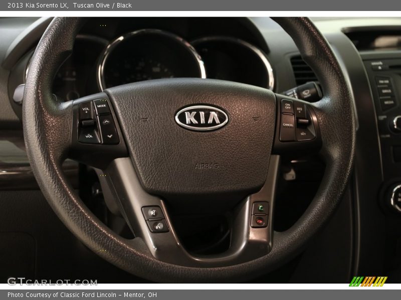 Tuscan Olive / Black 2013 Kia Sorento LX