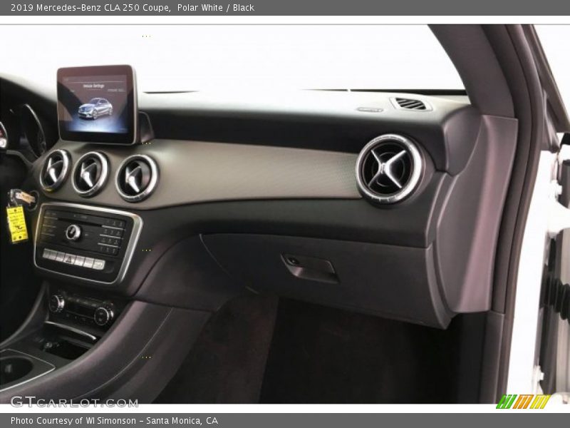 Polar White / Black 2019 Mercedes-Benz CLA 250 Coupe
