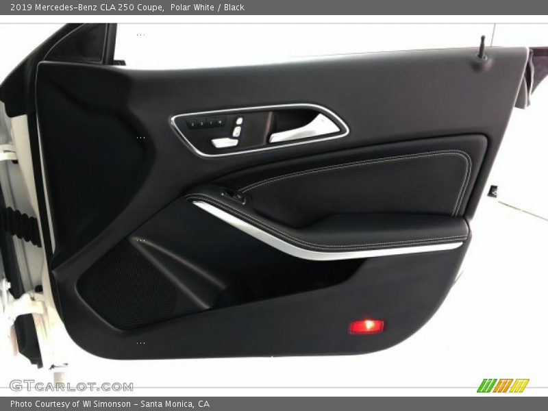 Polar White / Black 2019 Mercedes-Benz CLA 250 Coupe