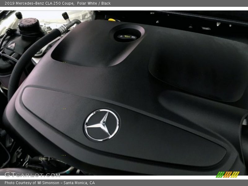 Polar White / Black 2019 Mercedes-Benz CLA 250 Coupe