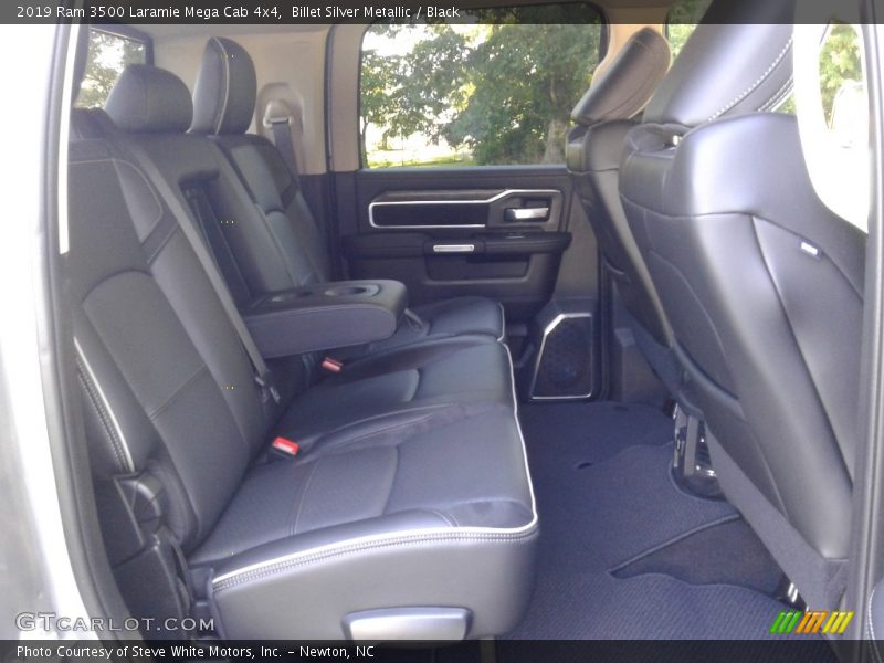 Billet Silver Metallic / Black 2019 Ram 3500 Laramie Mega Cab 4x4